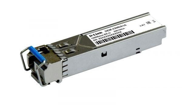 DEM-330R WDM SFP-трансивер с 1 портом 1000Base-BX-U (Tx:1310 нм