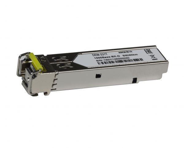 DEM-331T WDM SFP-трансивер с 1 портом 1000Base-BX-D (Tx:1550 нм