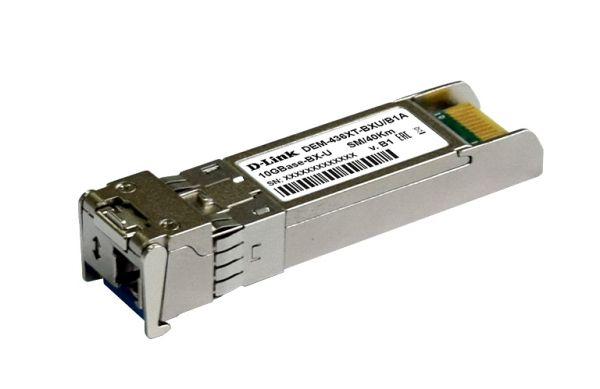 DEM-436XT-BXU WDM трансивер SFP+ с 1 портом 10GBase-BX-U (Tx:1270 нм