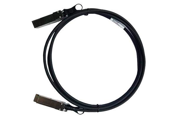 DEM-CB300QXS Пассивный кабель 40GBase-X QSFP+ длиной 3 м с 2 разъемами QSFP+ для прямого подключения коммутаторов DXS-3600 и DXS-3610