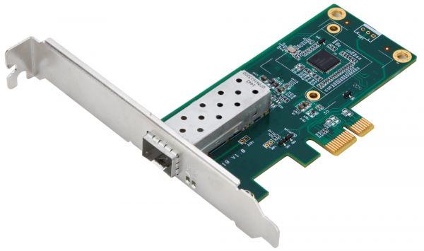 DGE-560SX Сетевой PCI Express адаптер с 1 портом 1000Base-X SFP