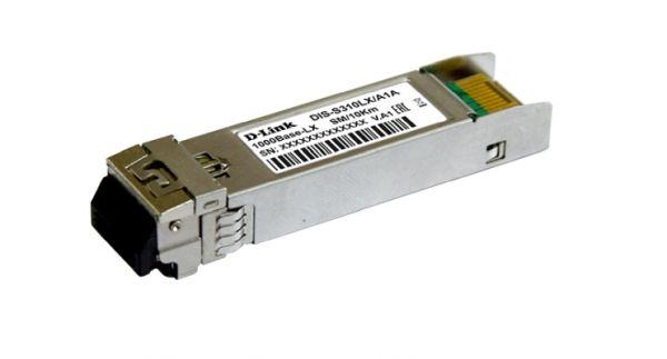 DIS-S310LX Промышленный SFP-трансивер с 1 портом 1000Base-LX для одномодового оптического кабеля (до 10 км)