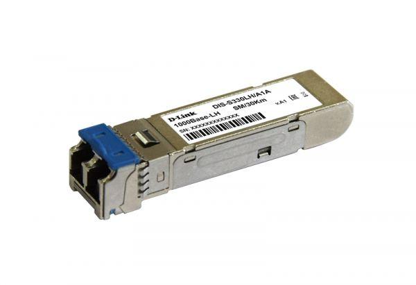 DIS-S330LH Промышленный SFP-трансивер с 1 портом 1000Base-LH для одномодового оптического кабеля (до 30 км)