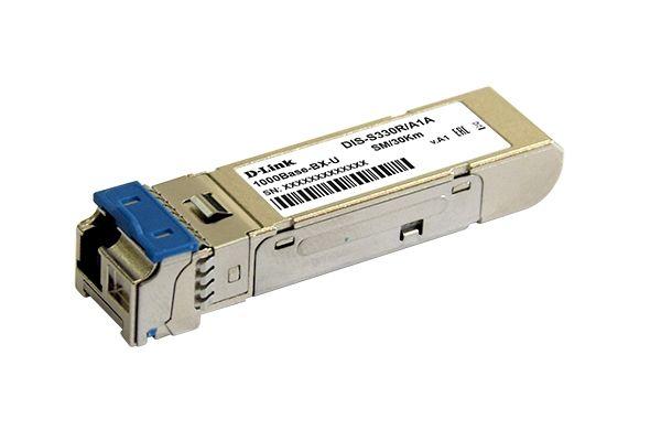 DIS-S330R Промышленный WDM SFP-трансивер с 1 портом 1000Base-BX-U (Tx:1310 нм