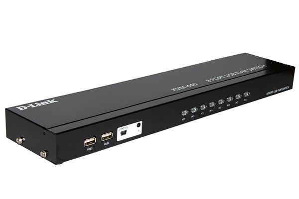 KVM-440 8-портовый KVM-переключатель с портами VGA и 4 портами USB