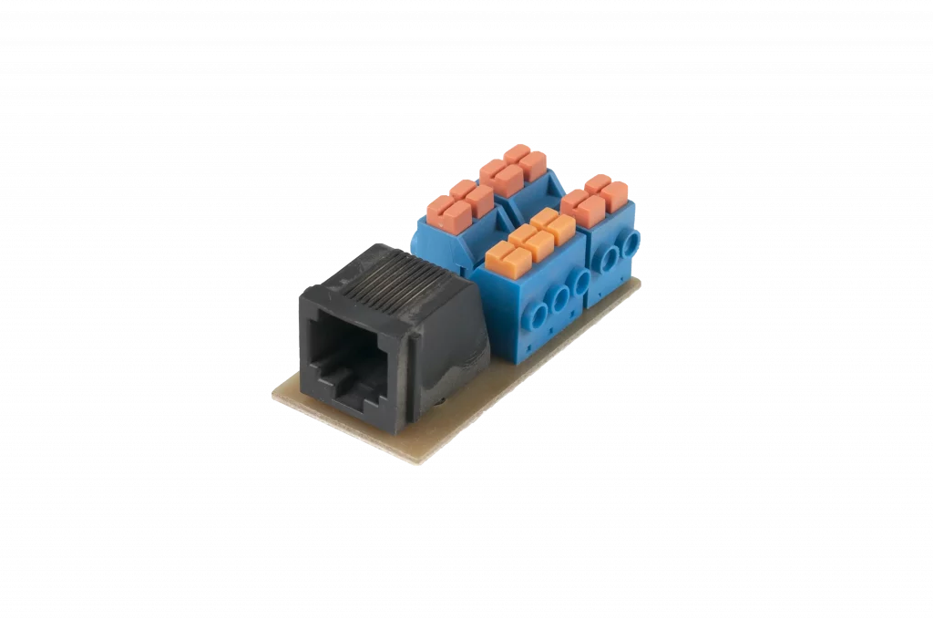 Коннектор Decast RJ45/imp-RS485 1 Коннектор Decast RJ45/imp-RS485