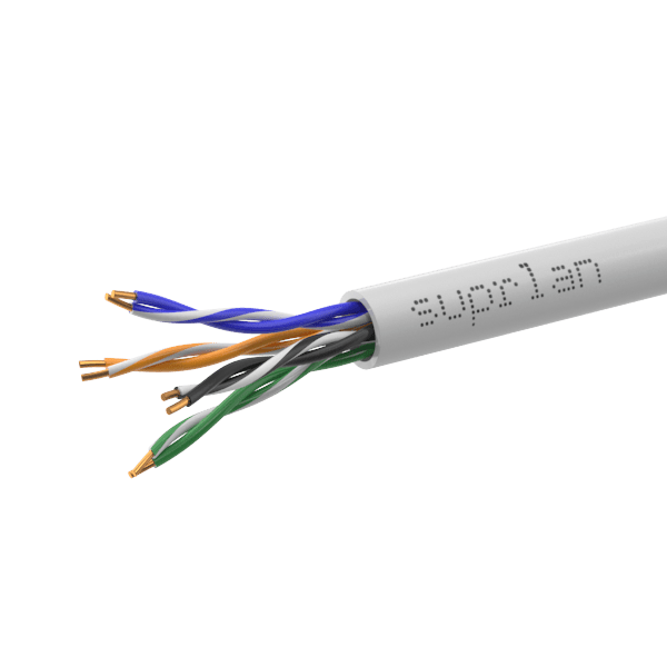 SUPRLAN Median UTP 5e 4x2xAWG24 Cu PVC In. 305м (RUS)