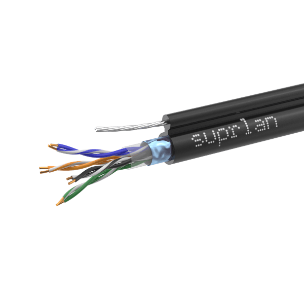 SUPRLAN Median FTP 5e 4x2xAWG24 Cu PE Out. T-FG8 (трос) 305м (RUS)