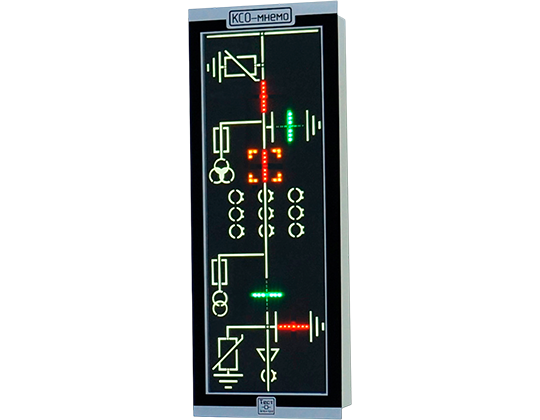 КРУ/КСО-Мнемо 07 - Многофункциональный модуль индикации мнемосхем