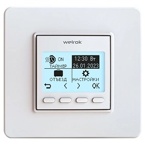 termoreguljator welrok pro vstraivaemyj cifrovoj programmiruemyj 3 kvt bez datchika pola 4660251140137