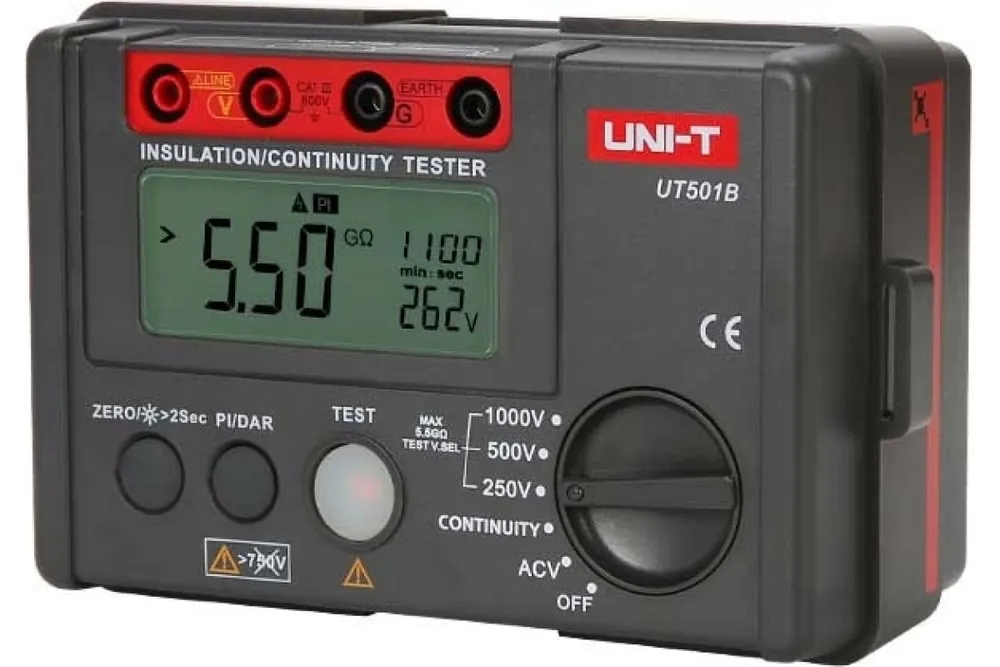 Измеритель сопротивления изоляции UNI-T