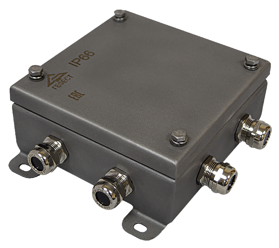 Коробки монтажные IP66 1515 из нержавеющей стали