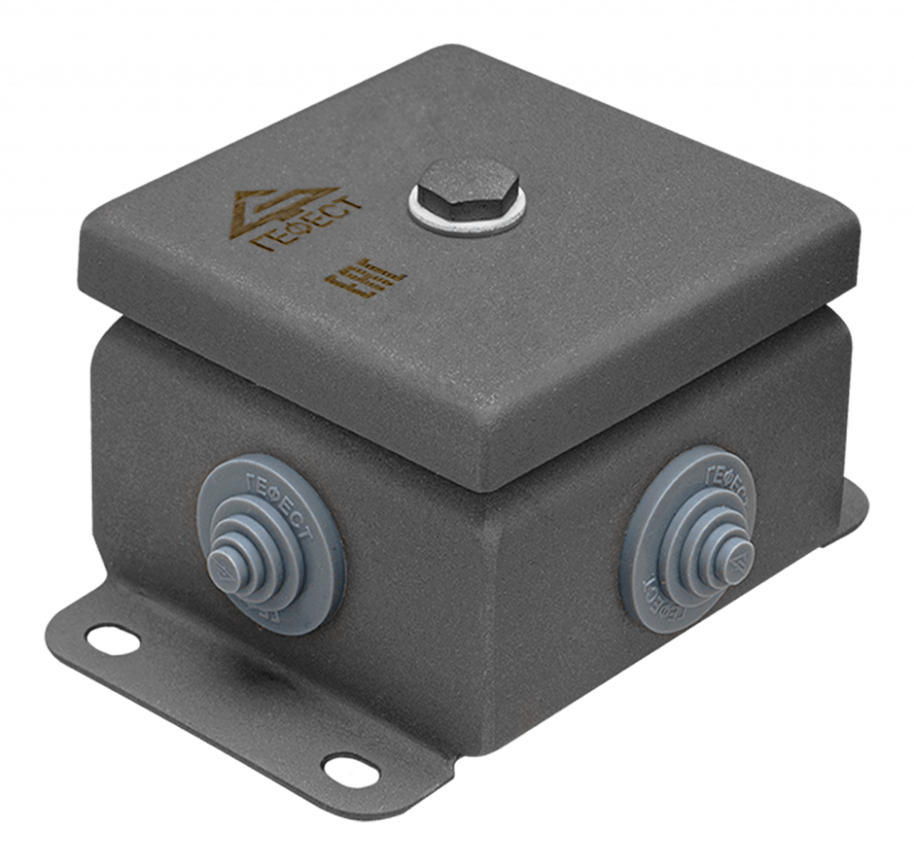 Коробки монтажные IP55 0808 из нержавеющей стали, Гефест 1 Коробки монтажные IP55 0808 из нержавеющей стали