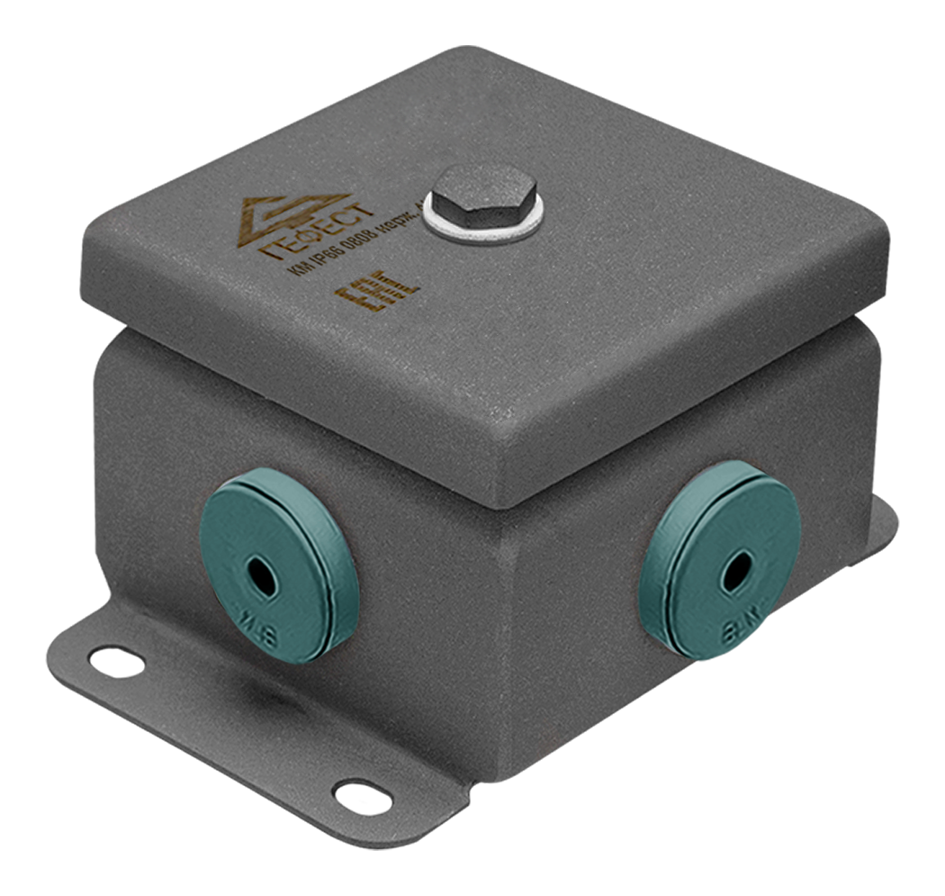 Коробки монтажные КМ IP66(Р) 0808 4 ввода (8-13)  из нержавеющей стали