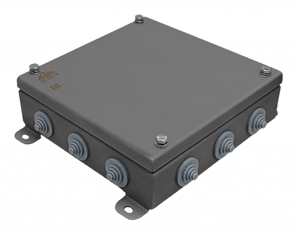 Коробки монтажные IP55 2020 из нержавеющей стали, Гефест 1 Коробки монтажные IP55 2020 из нержавеющей стали