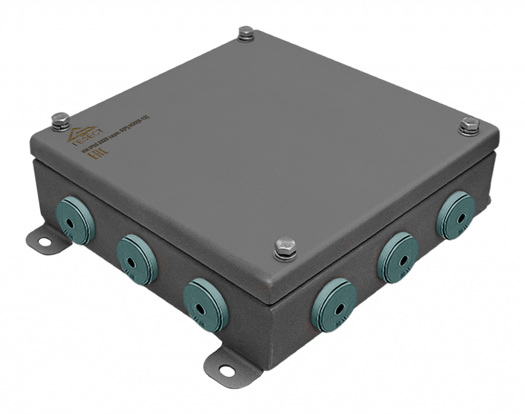 Коробки монтажные КМ IP66(Р) 2020 12 вводов (8-13)  из нержавеющей стали