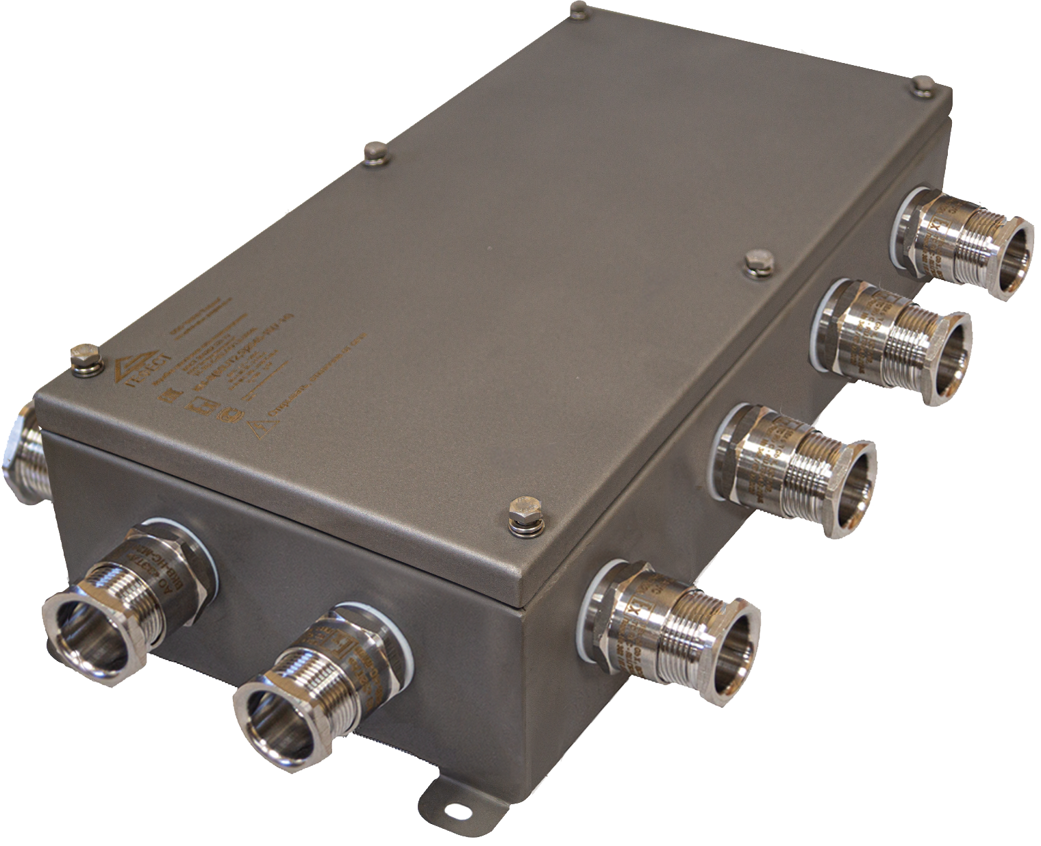 Коробки взрывозащищенные огнестойкие КМ-ВО (12к) IP66 2040