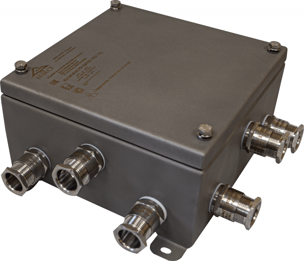 Коробки взрывозащищенные огнестойкие КМ-ВО (12к) IP66 2020