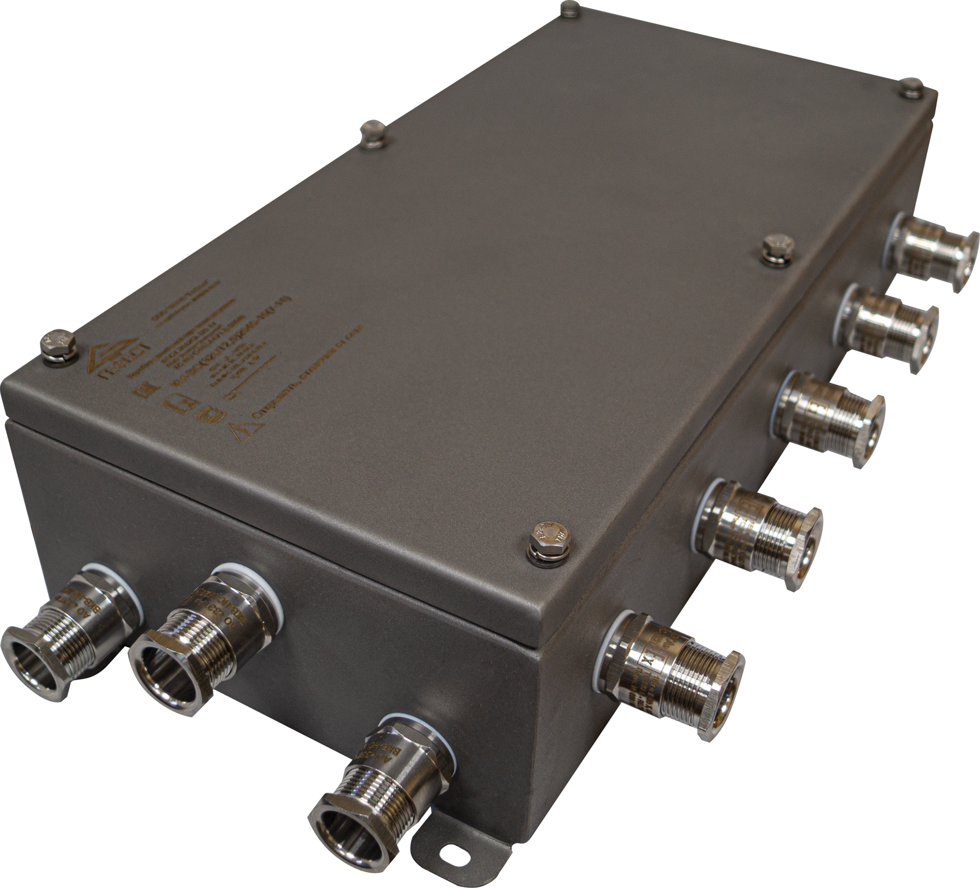 Коробки взрывозащищенные огнестойкие КМ-ВО (16к) IP66 2040
