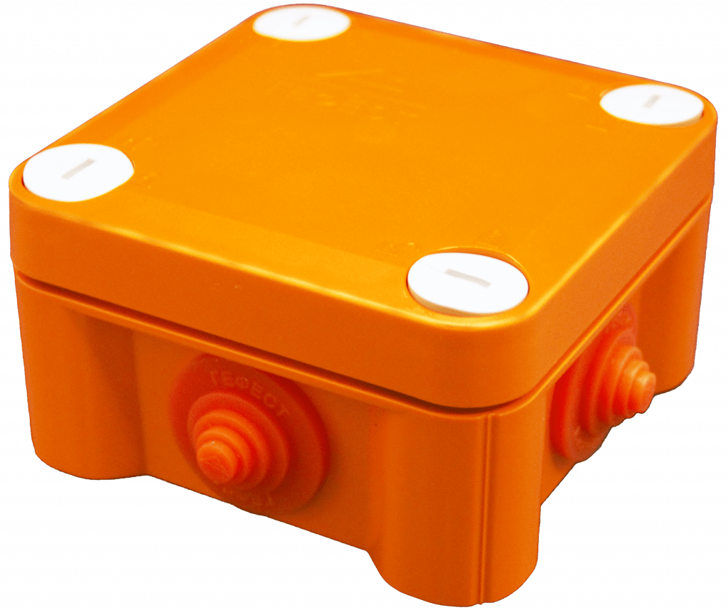 Коробка монтажная огнестойкая КМ-О-1010 (П) (8к) IP55