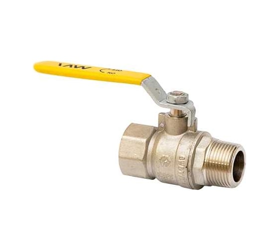Шаровой газовый полнопроходной кран 1/2" вн-нар