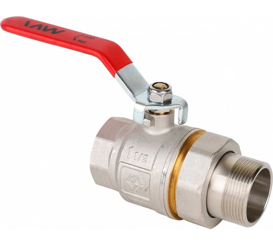 Шаровой кран с полусгоном американка