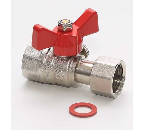 Шаровой кран для подключения манометра 1/2"bрx1/4"bр