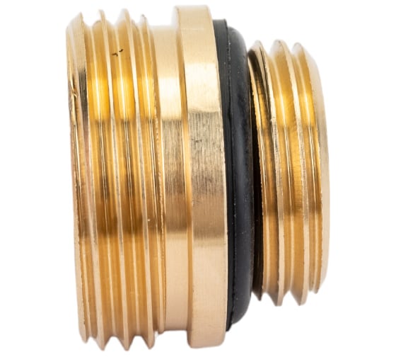 Переходник для узла нижнего подключения радиатора с прокладкой 1/2"х3/4" евроконус