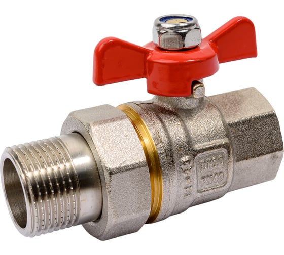 Шаровой кран со сгоном американка