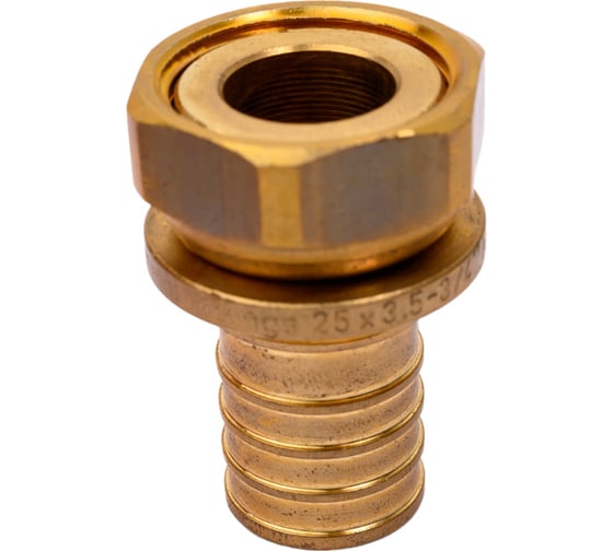 Аксиальный переходник с накидной гайкой 25x3/4", латунь, MVI, SF.624.0605 4 171192053