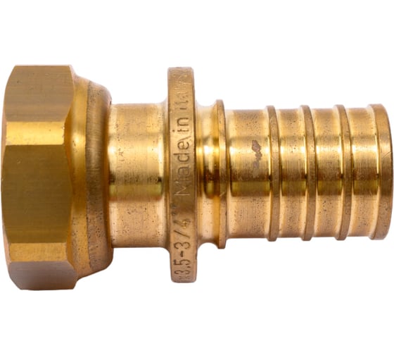 Аксиальный переходник с накидной гайкой 25x3/4", латунь, MVI, SF.624.0605 5 171192059