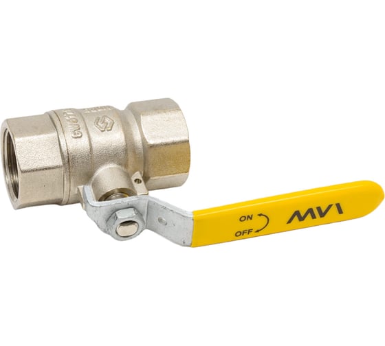 Шаровой кран газовый полнопроходной 3/4" внутренняя-внутренняя