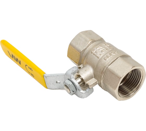 Шаровой кран газовый полнопроходной 3/4" внутренняя-внутренняя, ручка рычаг, MVI, BV.811.05 4 172123216