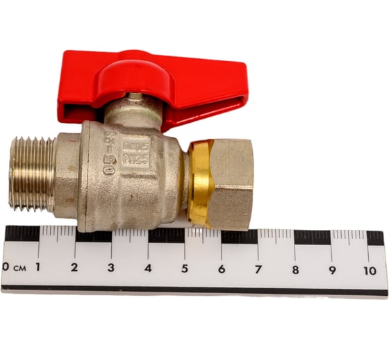 Шаровой кран полнопроходной, прямой с накидной гайкой 1/2", внутренняя-наружная, MVI, BV.531.04 4 172183792