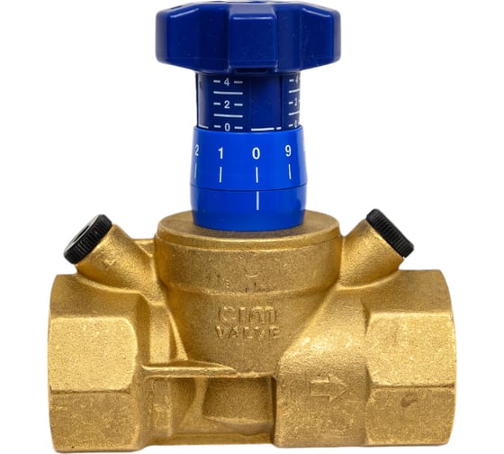 Балансировочный клапан pn25 ду32 (1 1/4")