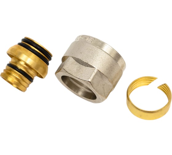 Обжимной фитинг для полиэтиленовой и металполимерной трубы (евроконус) 3/4"х20x2.0