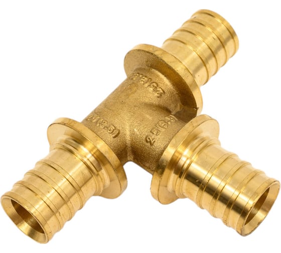 Аксиальный равнопроходной тройник 25, латунь, MVI, SF.440.06 3 179062631
