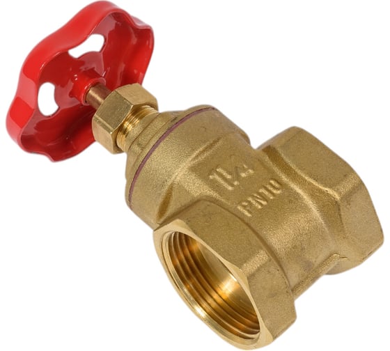 Клиновая задвижка латунная 1 1/4"