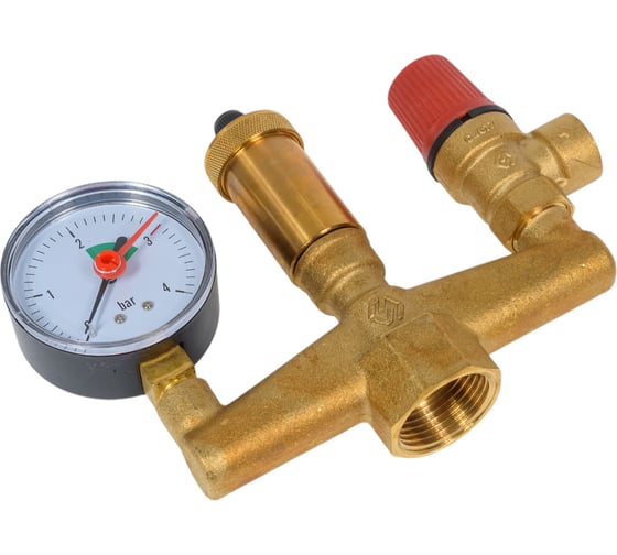 Группа безопасности котла 1" с манометром