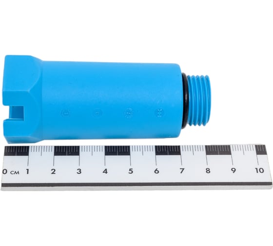 Заглушка длинная, 1/2, синяя, MVI, TZC.561.04 3 TZC.561.04