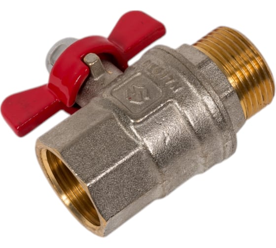 Шаровой кран бабочка ДУ20