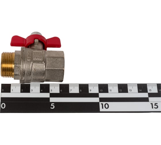 Шаровой кран бабочка ДУ20, 3/4" ВН/НАР, MVI, BV.514.05 3 189103397