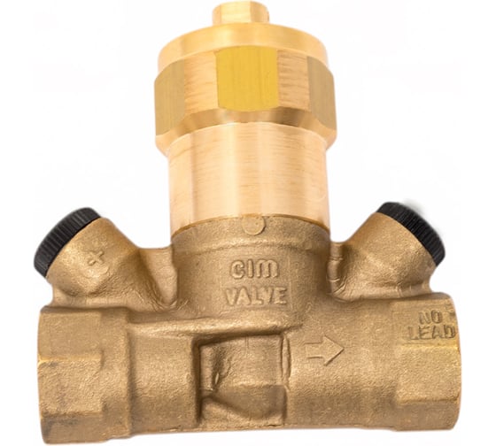 Балансировочный клапан термостатический для гвс pn25 1/2"