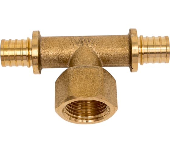 Аксиальный переходной тройник с внутренней резьбой 16x1/2"х16