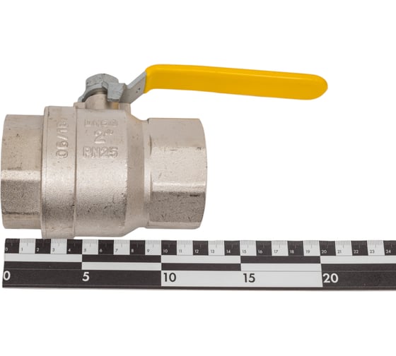 Шаровой кран газовый, полнопроходной 2" внутренняя-внутренняя, ручка рычаг, MVI, BV.811.09 4 197326611