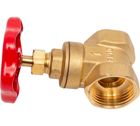 Клиновая задвижка латунная 1", MVI, BV.880.06 3 198587043