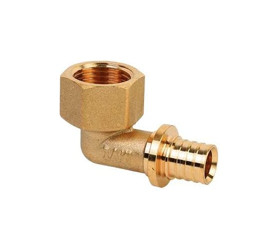 Аксиальный угольник-переходник с внутренней резьбой 25x3/4"