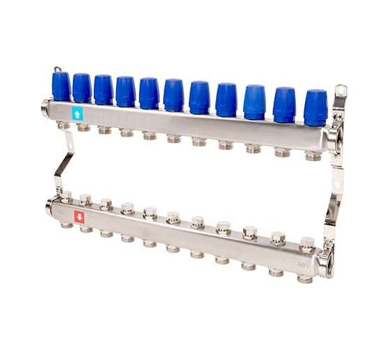 Коллектор из нержавеющей стали в сборе без расходомеров