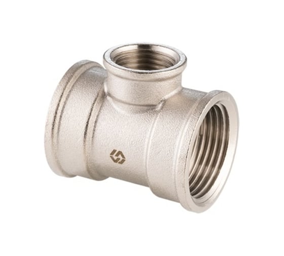 Переходной тройник с внутренней резьбой 3/4"х1/2"х3/4"