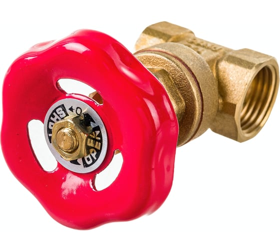 Клиновая задвижка латунная 1/2", MVI, BV.880.04 3 66974899